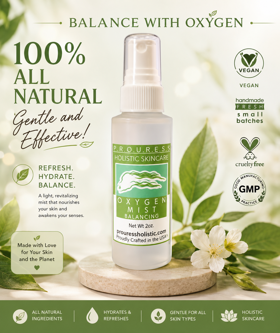 Oxygen Complexion Mist and Toner